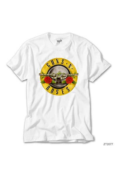 CrowsGate Guns N Roses Classic White T-shirt