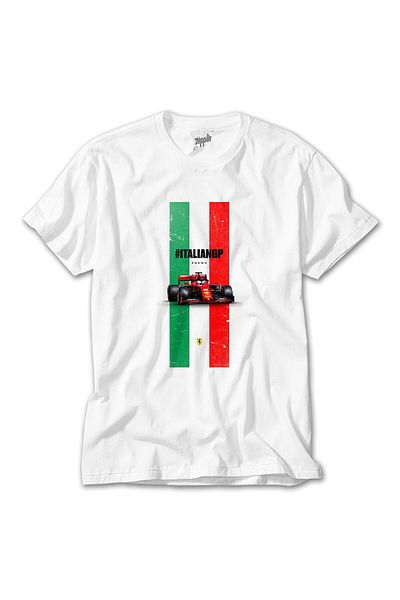 CrowsGate F1 Italian Gp White T-shirt