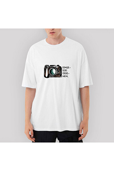 GANN Δεν μπορώ να προσελκύσω ποιονδήποτε oversized Λευκό μπλουζάκι