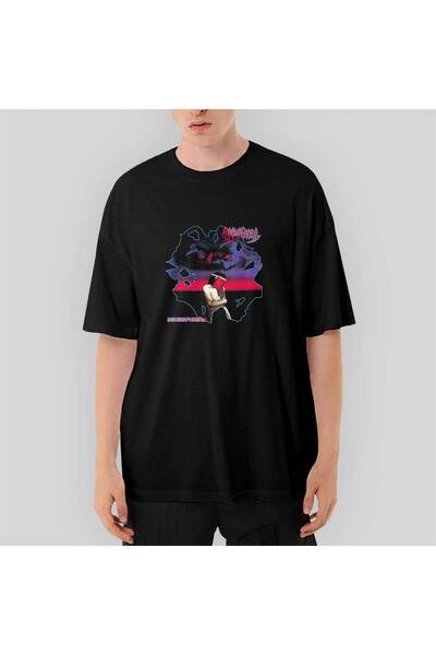 CrowsGate Sepultura Schizophrenia Oversize kroj crna majica