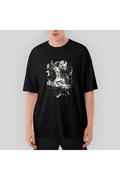 CrowsGate The Witcher Ciri oversized Μαύρο T-Shirt M