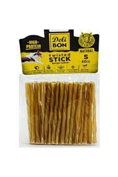 Genel Markalar DERİ BURGU ÇUBUK İNCE BOY 40LI PAKET NATUREL İNCEX40AD.