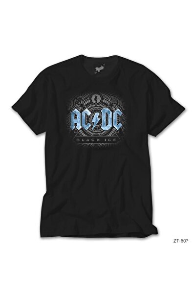 WAKHA Μπλουζάκι AC DC Black Ice Blue Μαύρο
