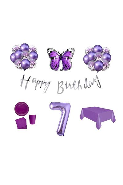 Mini Parti Mini Party Store Butterfly Birthday Set