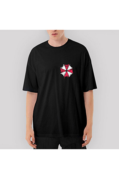 CrowsGate Μαύρο μπλουζάκι Umbrella Academy oversized