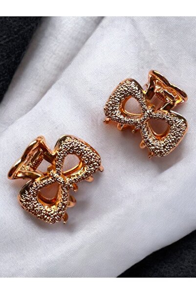 GALATA GIFT Agrafă de păr cu cleme duble pentru femei tinere și copii - panglică