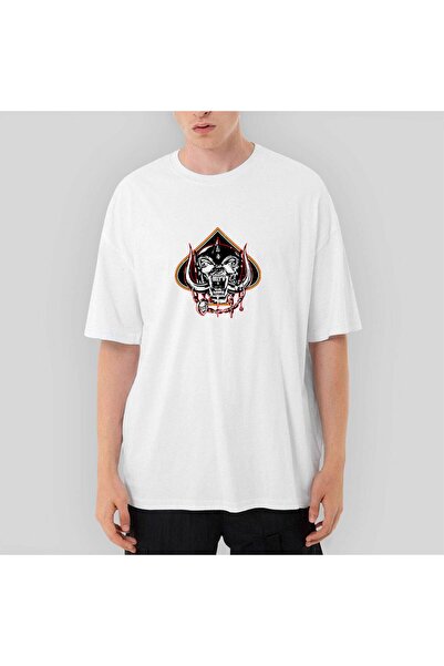 CrowsGate Motörhead Were Un tricou alb oversize englezesc