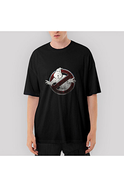 CrowsGate Μαύρο μπλουζάκι Ghostbuster Splash oversized
