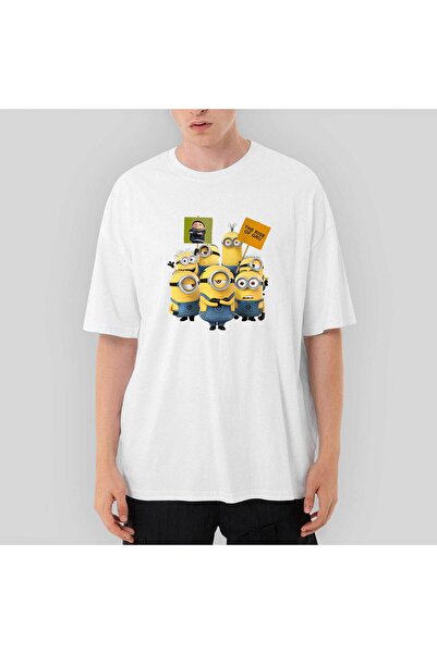 CrowsGate Tricou negru supradimensionat Minions The Rise Of Gru Banner