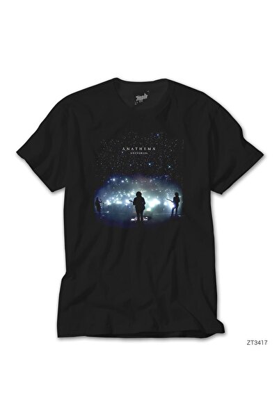 WAKHA تيشيرت أسود عالمي من أناتيميما