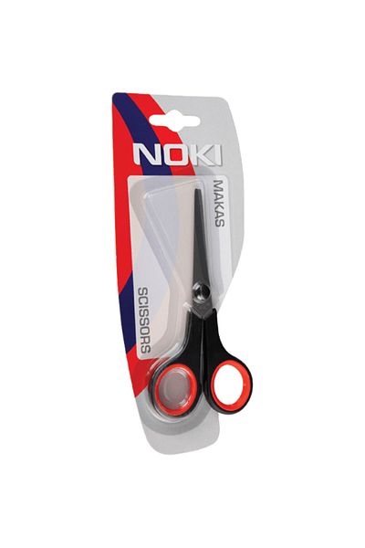 Noki Office Scissors 5 Inch 6005 (12 PCS, MIXED COLOR)