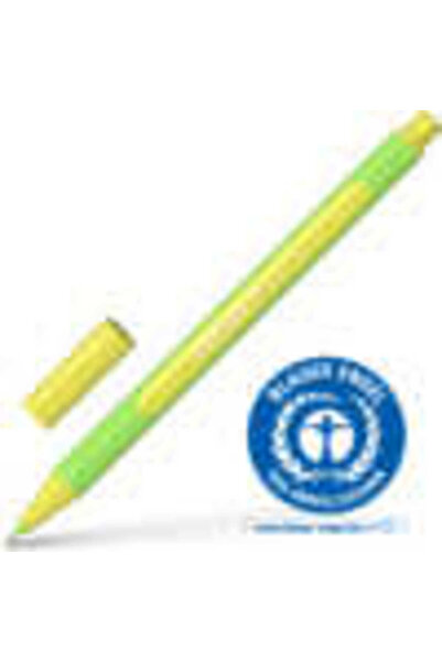 SCHNEIDER قلم هايلايتر أصفر - ألياف خطية، طرف، 191064