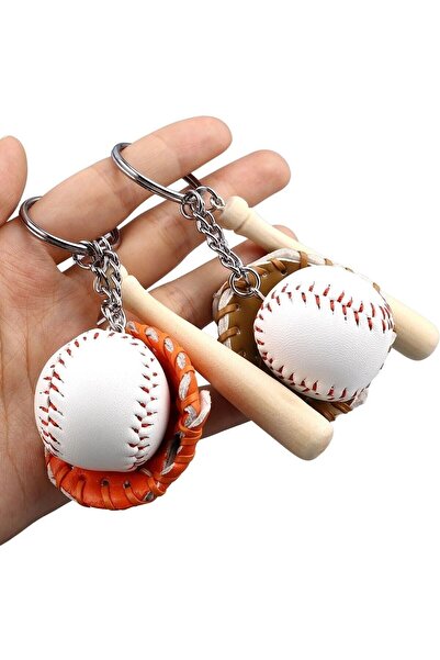 HerŞey Marketing Stylish Keychain Pendant Bag Ornament with Realistic Basebal...