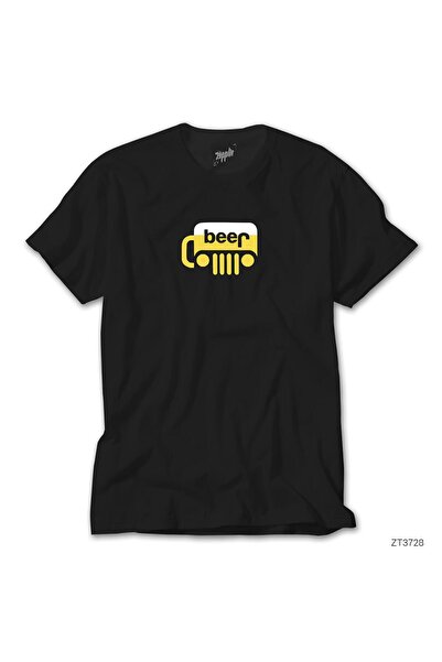 WAKHA Μπλουζάκι Jeep Beige Μαύρο