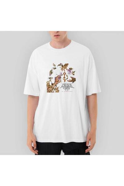 Generic Brand Chelsea Grin My Damnation Oversize White T-Shirt
