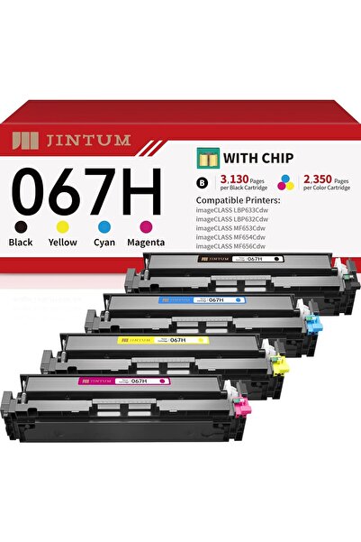 Canon 067 Set Toner Yüksek Kapasite Crg067h For Mf654cdw Mf656cdw Mf653cdw Lb...