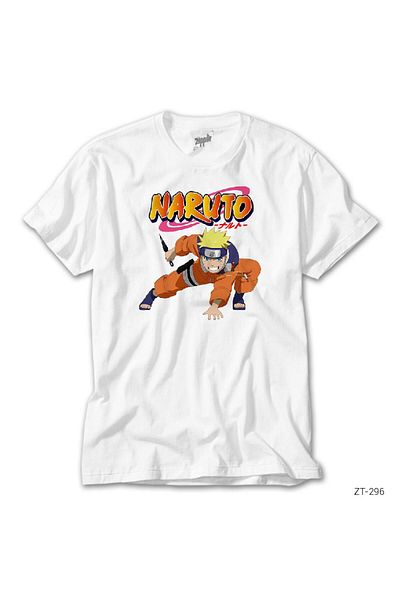 CrowsGate Naruto White T-Shirt