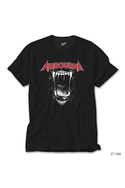 WAKHA Μαύρο T-Shirt Airbourne