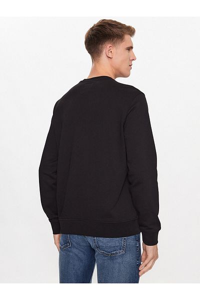 Armani Exchange Hanorac pentru bărbați albastru bleumarin - mânecă lungă, ocazional, cu potrivire normală 8NZMPQ ZJ1ZZ-5237