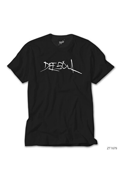 WAKHA Μαύρο μπλουζάκι Defsoul