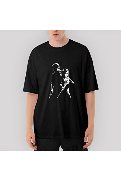 CrowsGate The Last Of Us Team oversized Μαύρο T-Shirt S