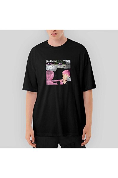 CrowsGate Blackbear Cybersex Oversize Чорна футболка