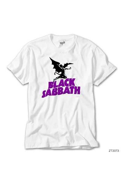 CrowsGate Black Sabbath Cover White T-Shirt
