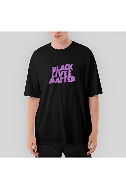 CrowsGate Black Sabbath Black Lives Matter Oversize Black T-Shirt