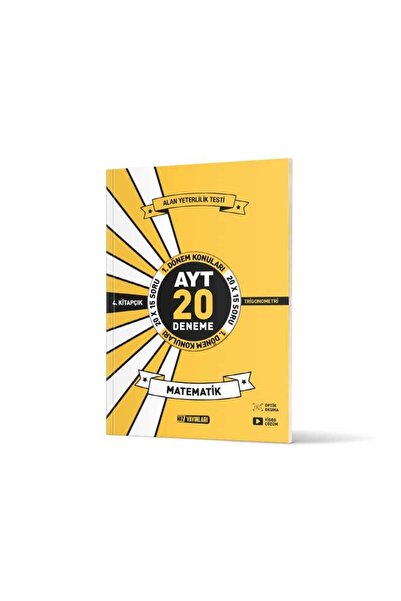 Hız Yayınları Ayt Matematik 20li Ilk Dönem Deneme 4.kitap