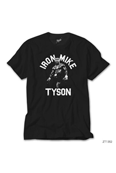 WAKHA Μαύρο T-Shirt Iron Mike Tyson