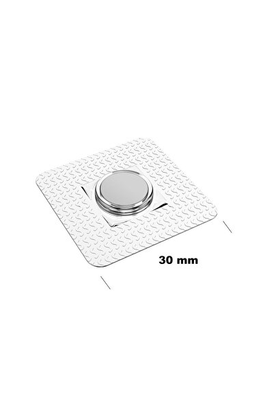 Hdg Dikilebilir Pvc Kaplı Mıknatıslı Çıtçıt - Çıtçıt Dikiş Mıknatıs 10x2 Mm -50 Adet