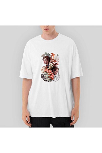 CrowsGate The Last Of Us 2 Fan oversized Λευκό T-Shirt XL