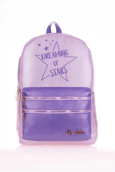 KAUKKO Rucsac Sparkle Double Lilac - K1568