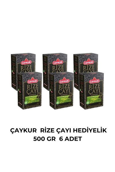 Çaykur Çaykur Rize Tea Gift 500 Gr - 6 Pieces