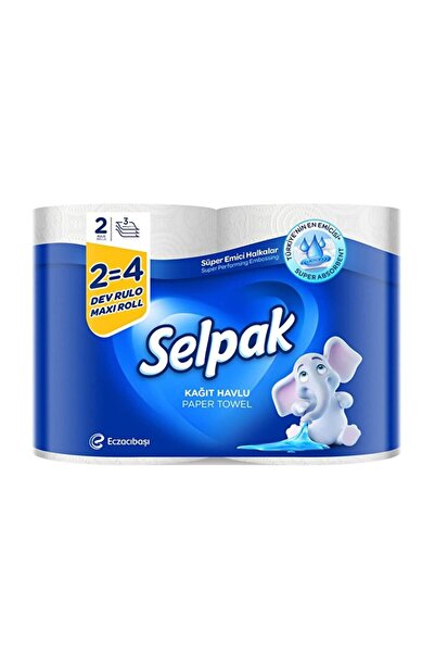 Selpak Giant Towel - - 2=4 Rolls