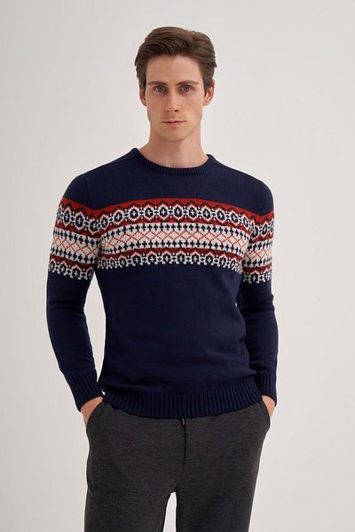 Cazador 3025 Men's Crew Neck Sweater