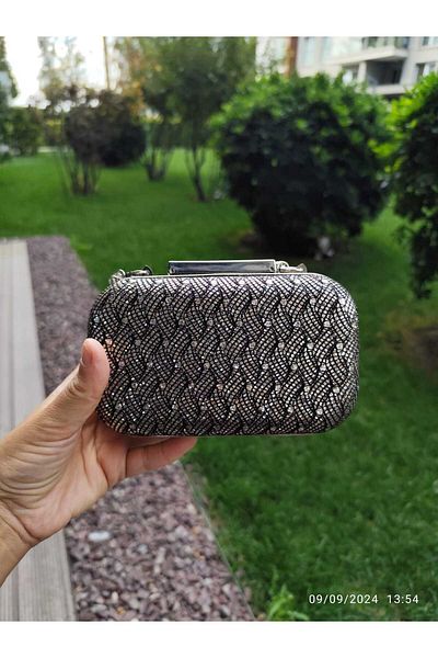 lowell home Geanta de mana pentru rochie de seara model cutie mica