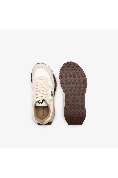 Lacoste L-Spin Deluxe 3.0 Kadın Bej Sneaker