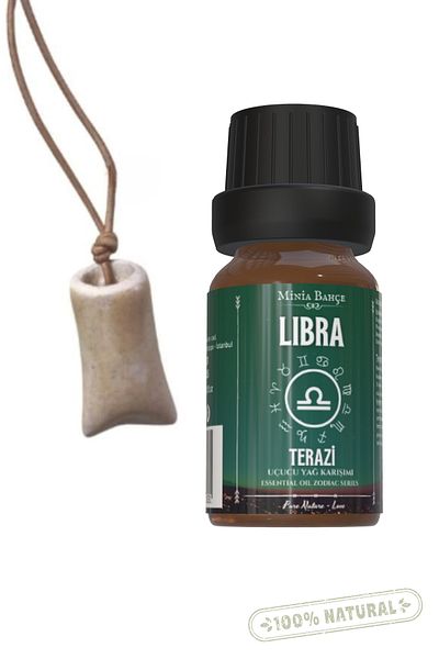 Minia Bahçe Bitki ve Sanat Atölyesi Libra Libra - 10ml Essential Oil and Fragrance Tank Necklace02