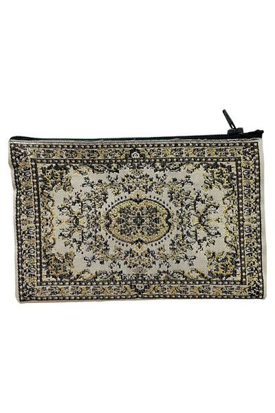 GALATA GIFT Women's Medium Size Wallet - Stylish, Zippered, Lined, Rug Patterned Coin Wallet 15x10