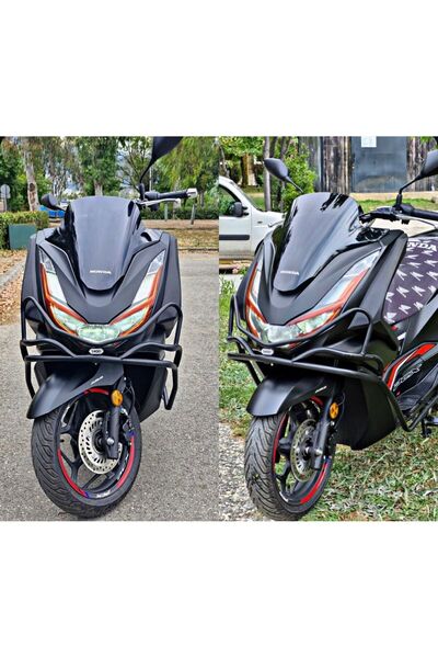 Dnc Motor Aksesuar Pcx 125 2021-2024 Far Folyosu Kırmızı