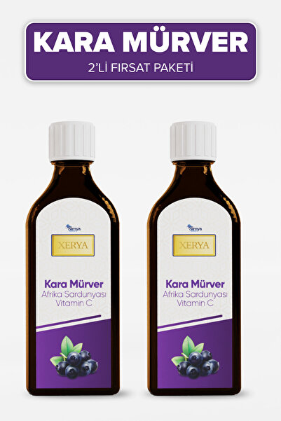 Xerya Sambucus Nigra - Karamürver Afrika Sardunyası Vitamin C Çinko Içeren Ta...