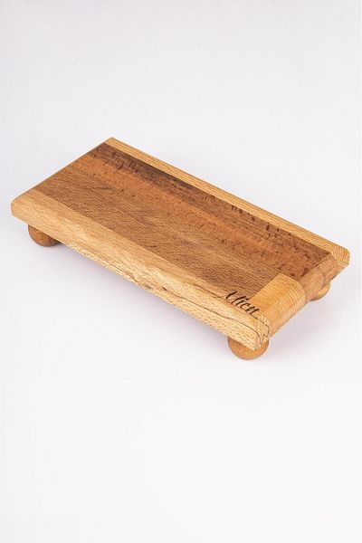 Home Wooden Marble Presentation Riser