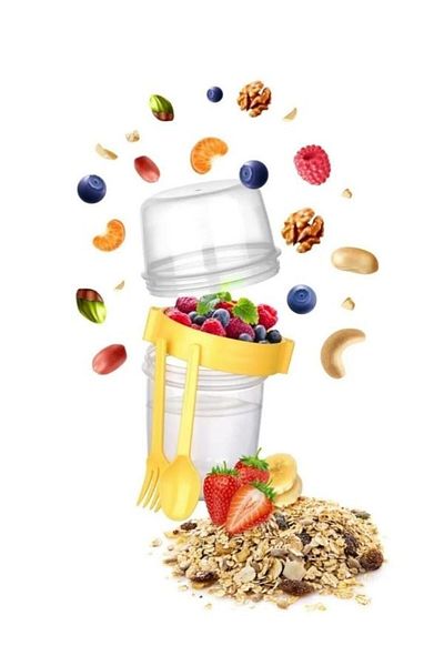 Viyalente Titiz 1100 ml Taken Go Muesli Container (AP-9453)