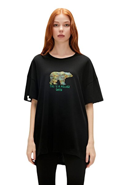 Bad Bear 23.03.07.001-C01 Re-Finger Kadın T-Shirt