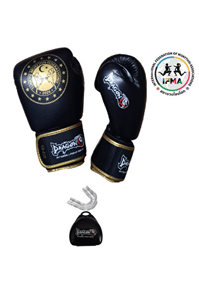 Dragondo IFMA Onaylı  Muay Thai Eldiveni ve dişlik 2 li set–Boks - Kick boks ...