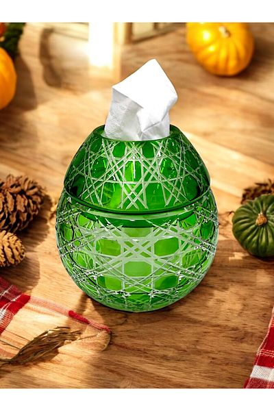 Paşabahçe Crystal Decored Handworking Glass Servet