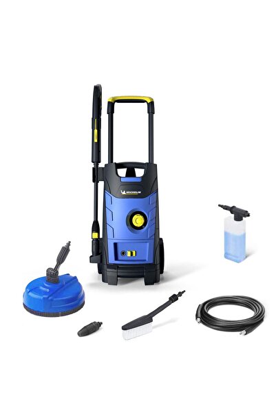 Michelin MPX19ELP 1900Watt 140Bar Profesyonel Basınçlı Yıkama Makinesi + Zemi...