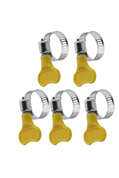 LİNWAY Hose Clamp 5 Pieces (Self Butterfly)