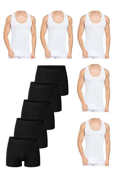 SİERNA Ανδρικό μποξεράκι 5 τεμαχίων Cotton Lycra 5 τεμαχίων -SR001